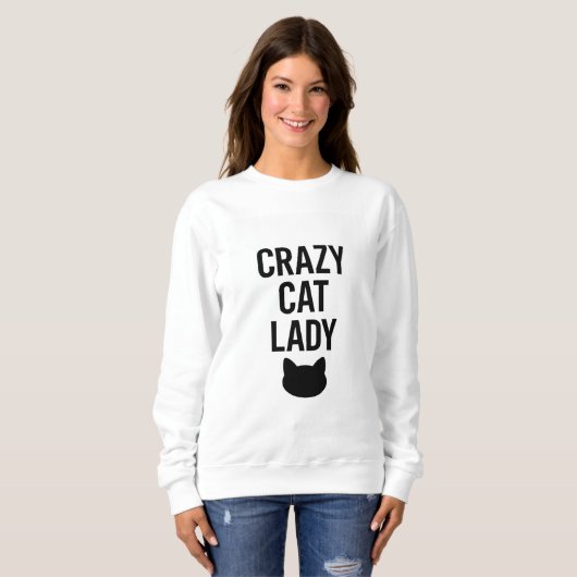 Crazy Cat Lady - Grappig Kattenliefhebber Gift Trui (Voorkant volledig)