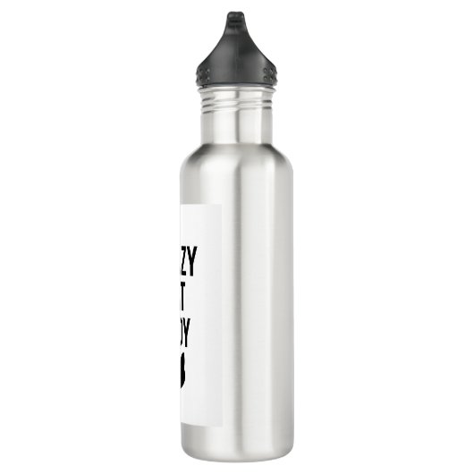 Crazy Cat Lady - Grappig Kattenliefhebber Gift Waterfles (Rechts)