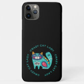 Crazy Cat Lady, heldere, stijlvolle afbeelding van Case-Mate iPhone Case (Achterkant)