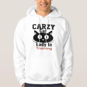 CRAZY CAT LADY HOODIE (Voorkant)