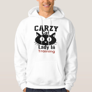 CRAZY CAT LADY HOODIE