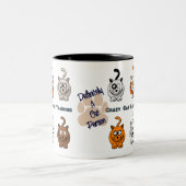 Crazy Cat Lady in training Coffee Mok (Center)