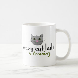 Crazy cat lady in training koffiemok