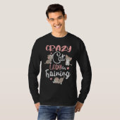 Crazy Cat Lady in Training Women Girls Kitty Cats T-shirt (Voorkant volledig)