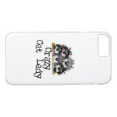 Crazy Cat Lady iPhone 7 hoesje (Achterkant (Horizontaal))