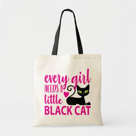 Crazy Cat Lady Kat Lover Halloween Black Cat Tote Bag (Voorkant)