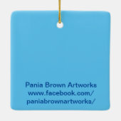 Crazy Cat Lady Keramisch Ornament (Achterkant)