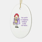 CRAZY CAT LADY KERAMISCH ORNAMENT (Links)