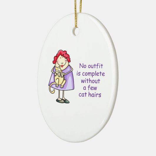 CRAZY CAT LADY KERAMISCH ORNAMENT (Links)