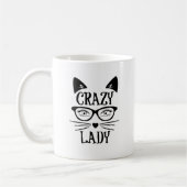 Crazy Cat Lady Koffiemok (Links)