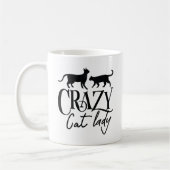 Crazy Cat Lady Koffiemok (Links)