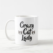 Crazy Cat Lady Koffiemok (Links)