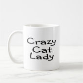 Crazy Cat Lady Koffiemok (Links)