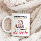 "Crazy cat lady" Koffiemok