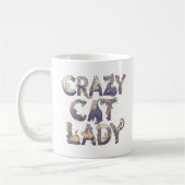 Crazy Cat Lady Koffiemok (Links)