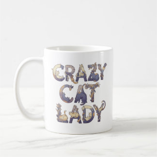 Crazy Cat Lady Koffiemok