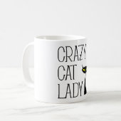 CRAZY CAT LADY KOFFIEMOK (Voorkant links)