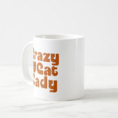 Crazy Cat Lady Koffiemok (Voorkant links)