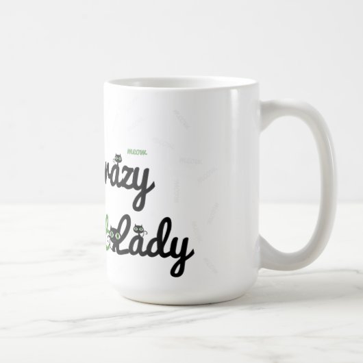 Crazy Cat Lady Koffiemok (Rechts)