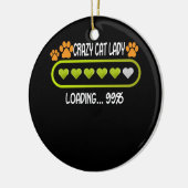 Crazy Cat Lady Loading Dierenvriend Pet Keramisch Ornament (Links)