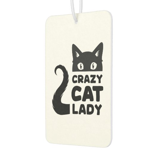 Crazy Cat Lady Luchtverfrisser (Links)