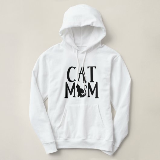Crazy Cat Lady Ma Kitten Lover Kat Katten Gift Hoodie (Design voorkant)