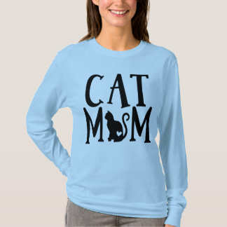 Crazy Cat Lady Moeder Kitten Liefhebber Kitty Katt T-shirt