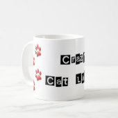 Crazy Cat Lady Mok (Voorkant links)