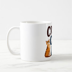 Crazy Cat Lady Mok - Schattigee Cat Lover Koffieko