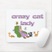 Crazy Cat Lady Muismat (Met muis)