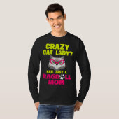 Crazy Cat Lady Nah Just a Ragdoll Mom T-shirt (Voorkant volledig)