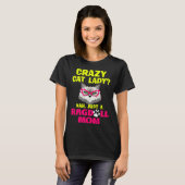 Crazy Cat Lady Nah Just a Ragdoll Mom T-shirt (Voorkant volledig)