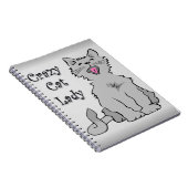 Crazy Cat Lady Notitieboek (Rechterzijde)