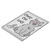 Crazy Cat Lady Notitieboek (Linkerzijde)
