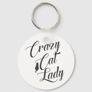 Crazy Cat Lady Pet Cat Lover Sleutelhanger