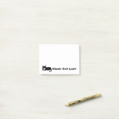 Crazy Cat Lady Post-it® Notes (Op bureau)