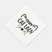 CRAZY CAT LADY SERVET (Hoek)