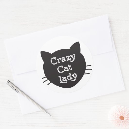 Crazy Cat Lady Sticker (Envelop)