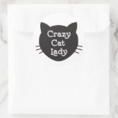 Crazy Cat Lady Sticker (Tas)