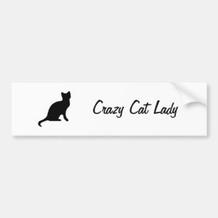 Crazy Cat lady sticker