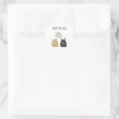 Crazy Cat Lady Sticker - Grappig cadeau voor katte (Tas)