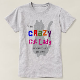 Crazy Cat Lady T-shirt