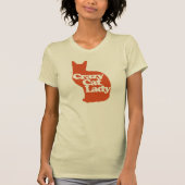 Crazy cat lady t-shirt (Voorkant)