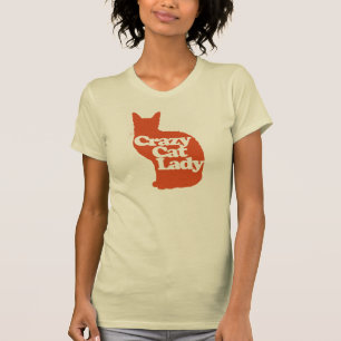 Crazy cat lady t-shirt