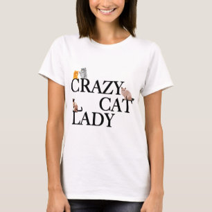 Crazy Cat Lady T-shirt