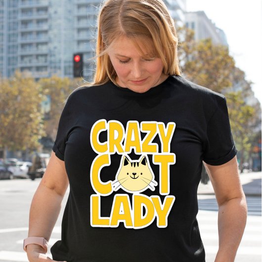 Crazy Cat Lady T-shirt
