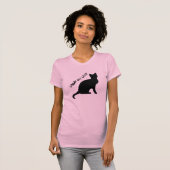 Crazy Cat Lady T-shirt (Voorkant volledig)