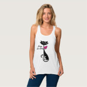 Crazy Cat Lady Tanktop (Volledige Voorkant)