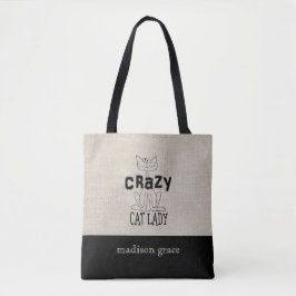 Crazy Cat Lady Tote Bag