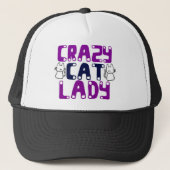 Crazy Cat Lady Trucker Pet (Voorkant)